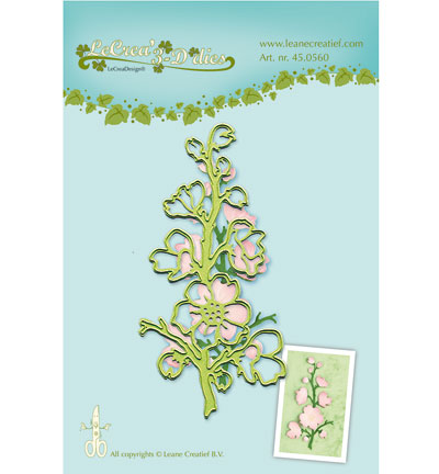 45.0560 - Leane Creatief - Flowering sprig - Lea'bilitie Cutting/Emb.