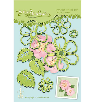 45.0577 - Leane Creatief - Multi die flower 008 blossom - Fleurs