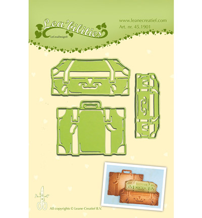 45.1901 - Leane Creatief - Suitcases - Lea'bilitie Cutting/Emb.