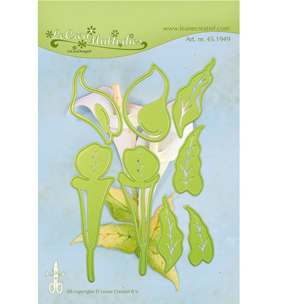 45.1949 - Leane Creatief - Multi die flower 10 Calla - Fleurs