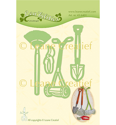 45.6401 - Leane Creatief - Set Jardin, tondeuse, pelle, rateau - Jardin