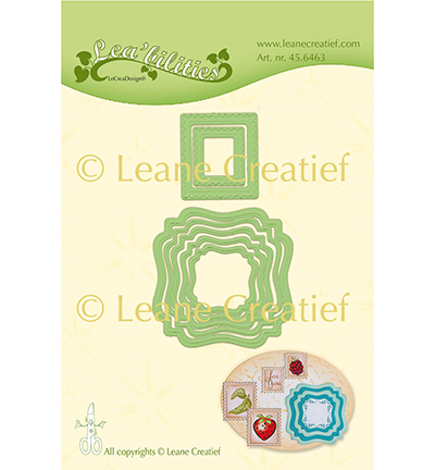 45.6463 - Leane Creatief - Cadres swirl & timbres - Cadre / border 45.6463 - Leane Creatief - Cadres swirl & timbres - Cadre / border