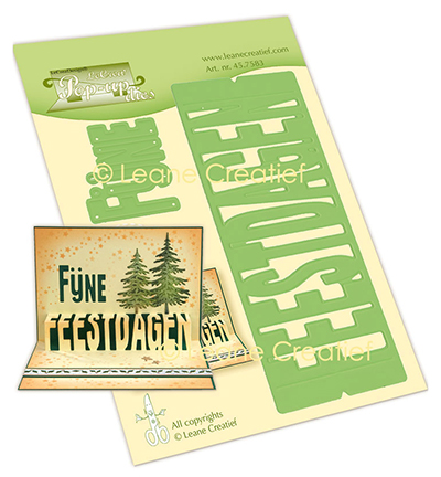 457.583 - Leane Creatief - Lea’bilitie Pop-Up text Fijne Feestdagen - Matrices pop-up et interactives 457.583 - Leane Creatief - Lea’bilitie Pop-Up text Fijne Feestdagen - Matrices pop-up et interactives
