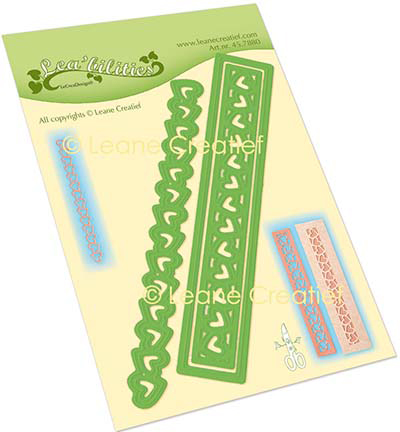 457.880 - Leane Creatief - Lea’bilitie Bandes de décoration Cœurs - Matrices generales