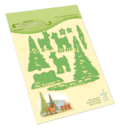 458.580 - Leane Creatief - Lea’bilitie, diorama Biches - Animaux