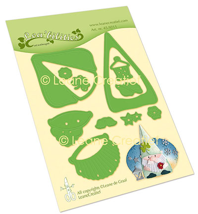 459.211 - Leane Creatief - Lea’bilitie, Gnome, porte-bonheur - Gnome, Fées