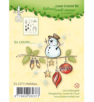 55.2373 - Leane Creatief - Holidays - Tampons