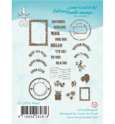 55.2816 - Leane Creatief - Autumn Mail - Tampons