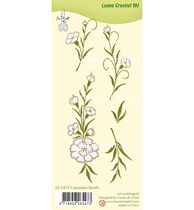 55.5473 - Leane Creatief - Carnation swirls - Fleurs