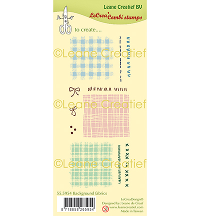 55.5954 - Leane Creatief - Background Fabrics and Stitches - Fond