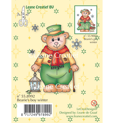55.8992 - Leane Creatief - Bearie's boy winter - 