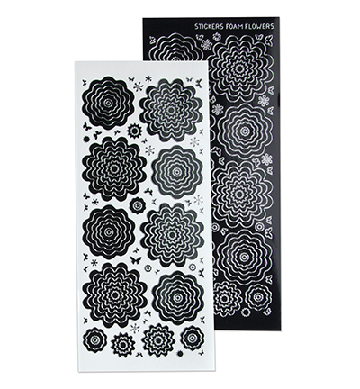 61.5831 - Leane Creatief - Stickers 4. black silver - Autocollants 61.5831 - Leane Creatief - Stickers 4. black silver - Autocollants