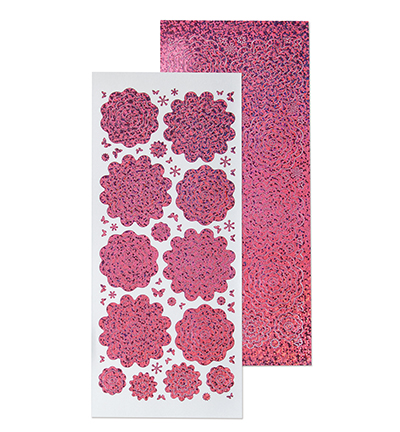 61.5848 - Leane Creatief - Stickers 5. diamond pink - Autocollants 61.5848 - Leane Creatief - Stickers 5. diamond pink - Autocollants