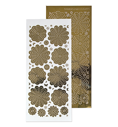 61.5862 - Leane Creatief - Stickers 7. mirror gold - Autocollants 61.5862 - Leane Creatief - Stickers 7. mirror gold - Autocollants