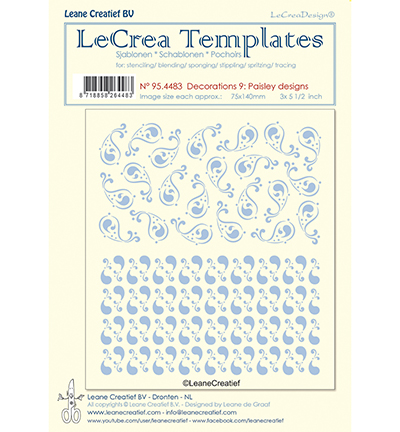 95.4483 - Leane Creatief - Paisley designs - 