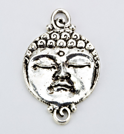 NCM 1061 - Kippers - Ornement Bouddha, rond, pièce intermédiaire - pour strass