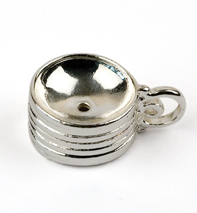 NC 1125 SPL - Kippers - (3) pour perles, argent - Entretoise