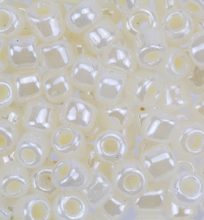 142 - Ceylon Round - Kippers - blanc chaud - Pastel nacré