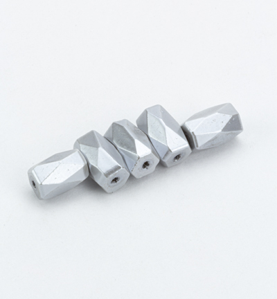 CY1007 silverplated - Kippers - (20) Perle magénétique, couleur argent - Couleur argent