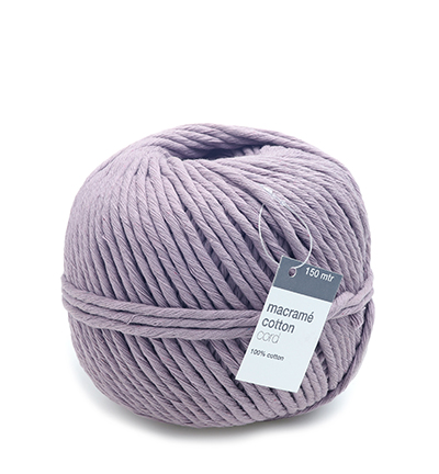 1059.15005.32 - Vivant - Fil Coton Macramé, Lilas - 