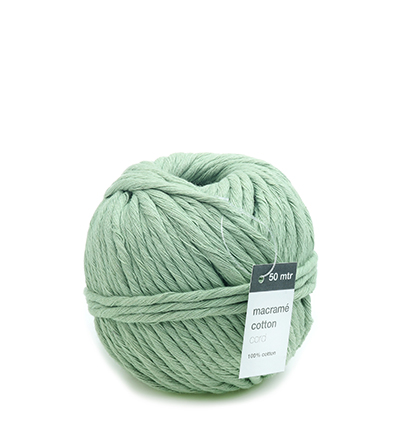 1059.5005.60 - Vivant - Fil Coton Macramé, Menthe - 