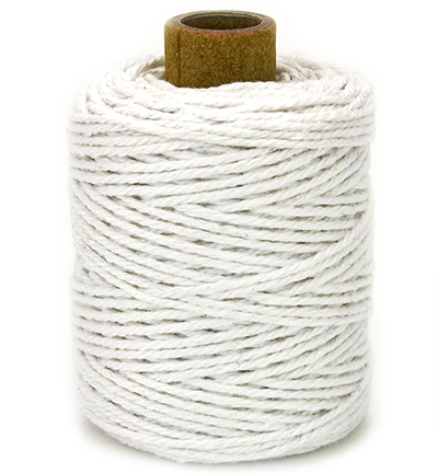1043.5002.00 - Vivant - Ficelle en coton, blanc - 