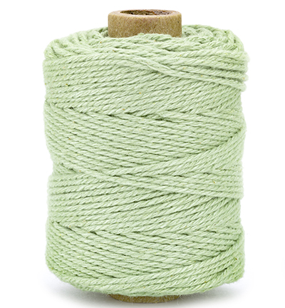 1043.5002.60 - Vivant - Ficelle en coton, olive clair - Ficelle en coton