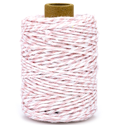 1047.5002.10 - Vivant - Cotton Twine cord, rose - Ficelle en coton