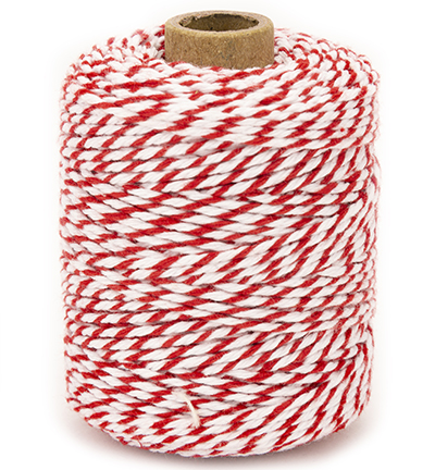 1047.5002.20 - Vivant - Cotton Twine cord, rouge - 