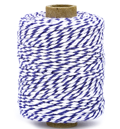 1047.5002.47 - Vivant - Cotton Twine cord, bleu roi - 