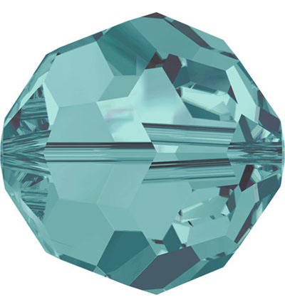 5000 MM 8.0 BL.ZIRC - Swarovski - (6) blue zircon - 5000 - Rond - 8mm