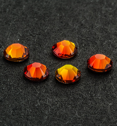 2038-ss6 - Swarovski - Fire opal - 