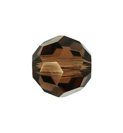 5000 MM 4.0 SM.TOPAZ - Swarovski - (15) Smoked topaze - 5000 - Rond - 4mm