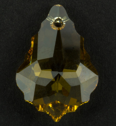6090 MM22x15 LT C.TO - Swarovski - Light Colorado Topaz - 6090 - Pendentifs barroque - 22 x 15mm