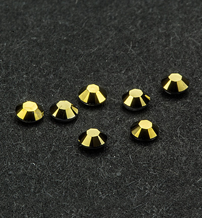 2038-ss6 - Swarovski - Crystal Dorado - Rond - SS6 - 2mm