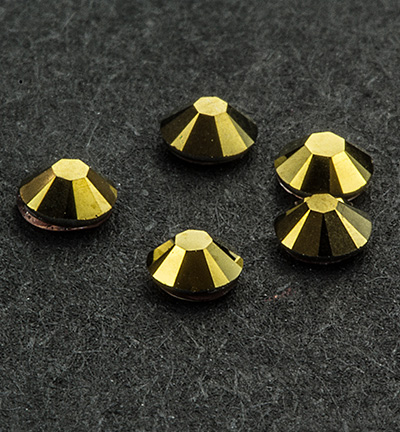 2038-ss10 - Swarovski - Crystal Dorado - Rond - SS10 - 3mm