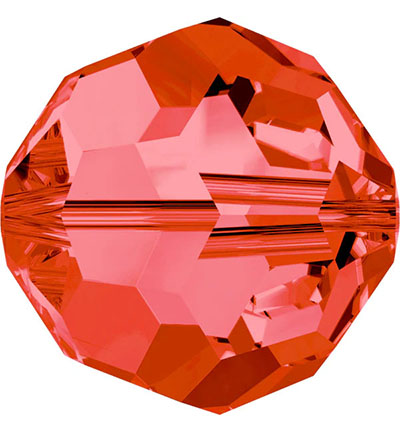 5000 6mm Padparadsch - Swarovski - (10) Padparadscha - 5000 - Rond - 6mm
