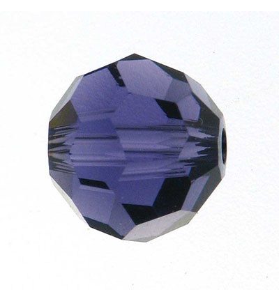 5000 8mm Purple Velv - Swarovski - (6) Purple Velvet - 5000 - Rond - 8mm