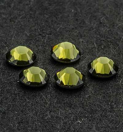 2038-ss10 - Swarovski - Khaki - Rond - SS10 - 3mm