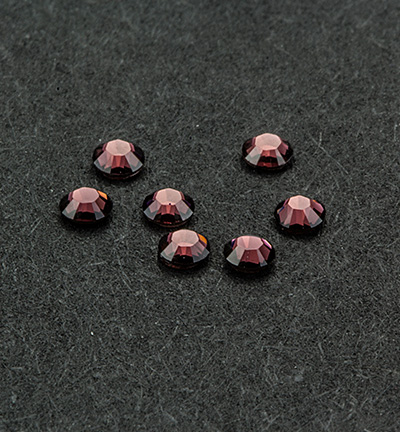 2038-ss6 - Swarovski - Burgundy - Rond - SS6 - 2mm