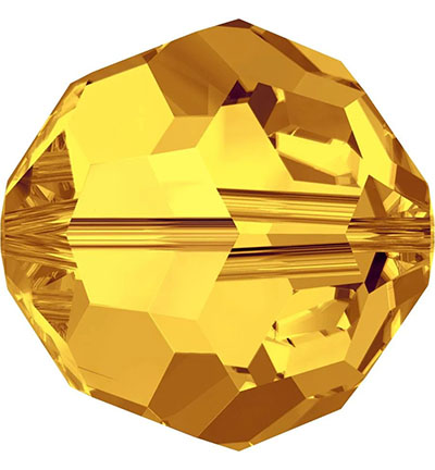 5000 8mm Sunflower - Swarovski - (6) Sunflower - 5000 - Rond - 8mm