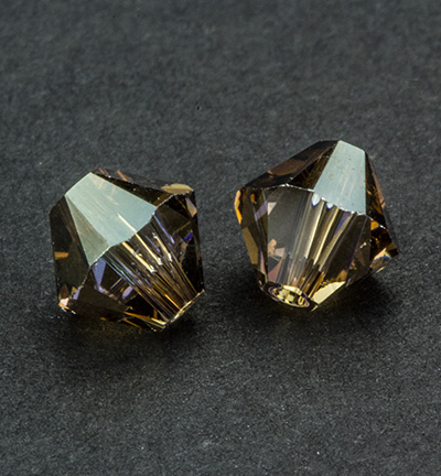 5328-6mm-15pcs - Swarovski - Crystal Bronzshade - 