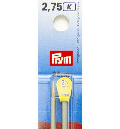 191458 - Prym - Aiguille à tricoter  ALU Gris - 