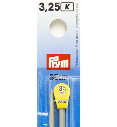191459 - Prym - Aiguille à tricoter  ALU Gris - 