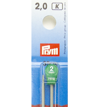 191461 - Prym - Aiguille à tricoter ALU Gris - 