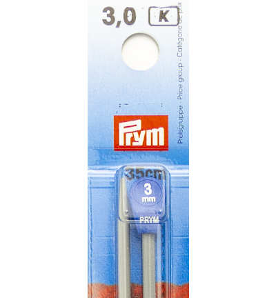 191463 - Prym - Aiguille à tricoter  ALU Gris - 