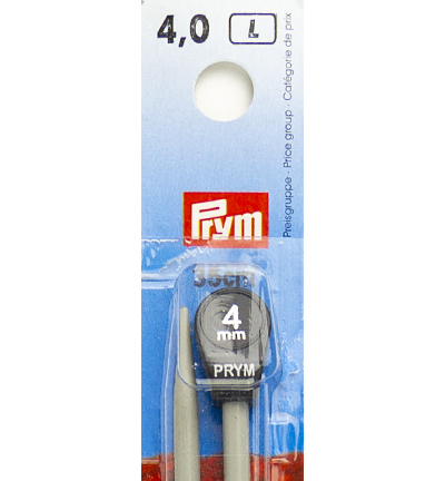 191465 - Prym - Aiguille à tricoter  ALU Gris - 