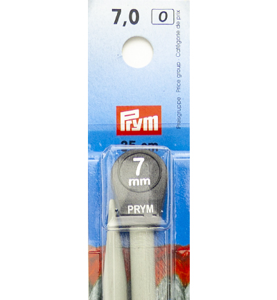 191470 - Prym - Aiguille à tricoter  ALU Gris - 