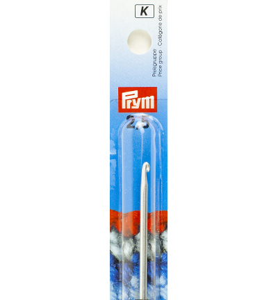 195173 - Prym - Cochet laine manche plast.  ALU argent - 