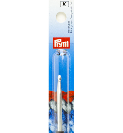 195175 - Prym - Wolhaaknaald m. kunststofgreep ALU zilverkleurig - 